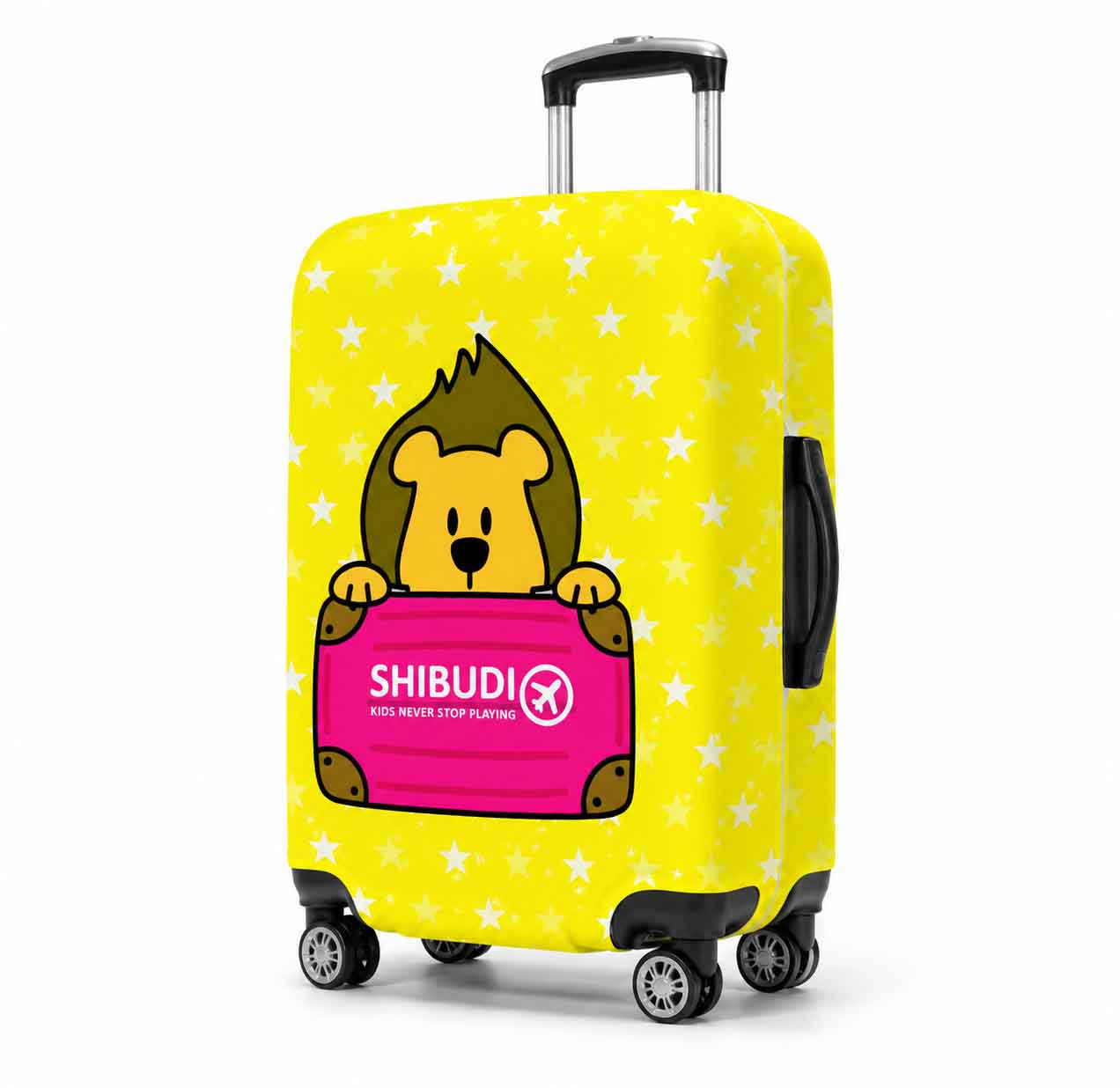SHIBUDI尋寶獅旅行箱行李箱防塵彈性保護套（22-26吋適用）