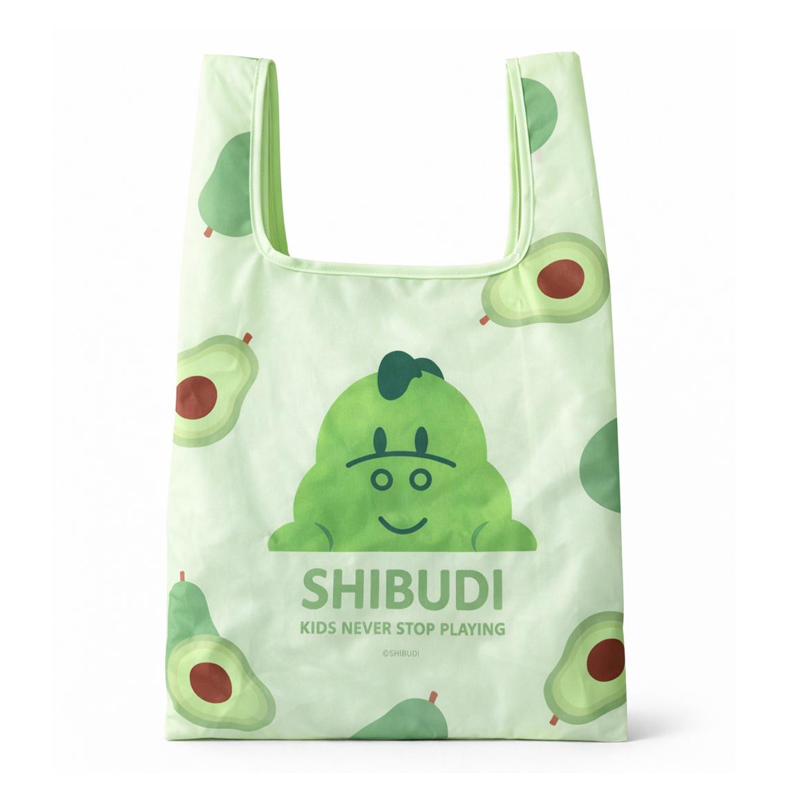 SHIBUDI尋寶獅環保造型掛件吊飾收納購物袋（酪梨小薰）